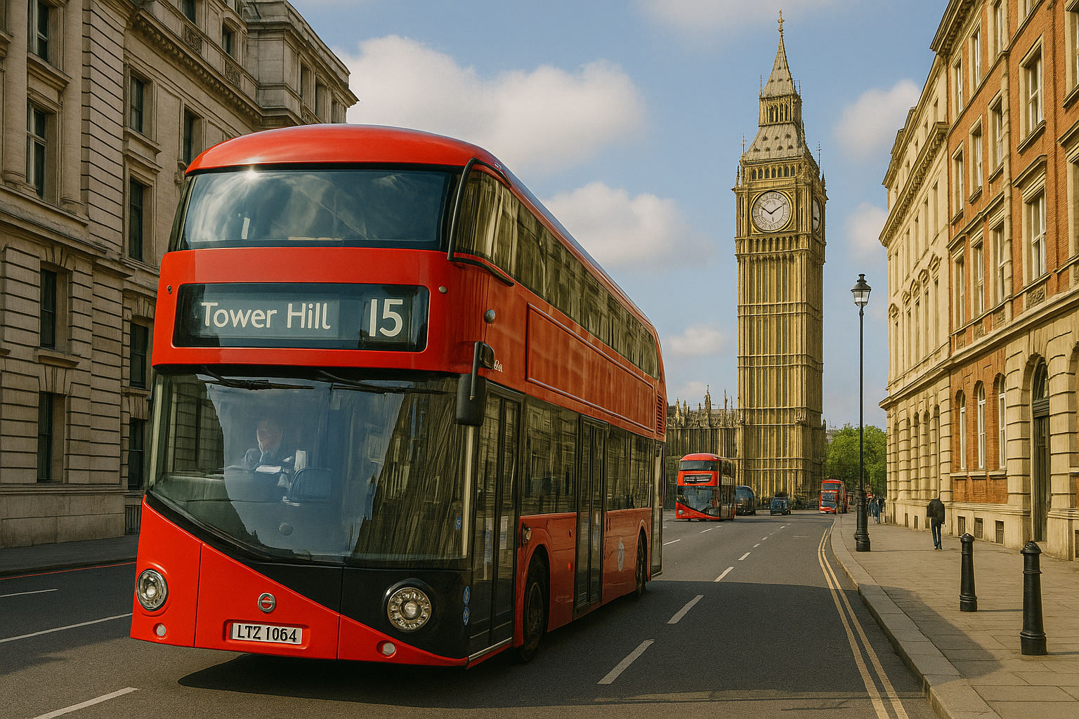 Autobus rosso a Londra